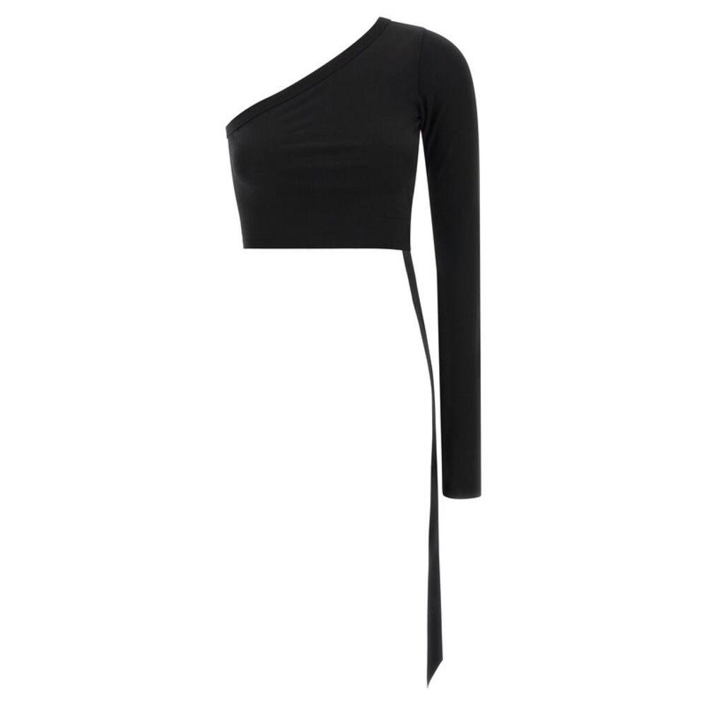 DRKSHDW Black Cotton Women's Blouse